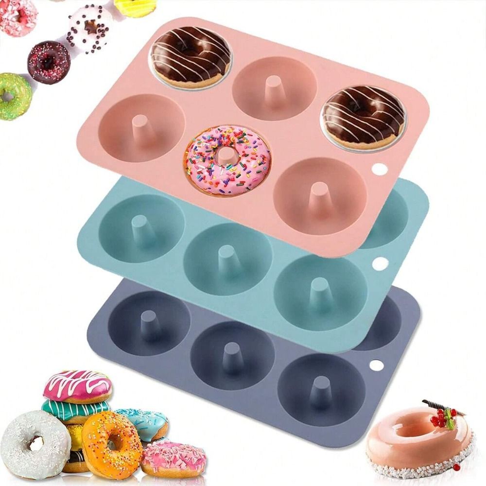 Donut Mold Silicone - Novo Molde de Silicone para Donuts,