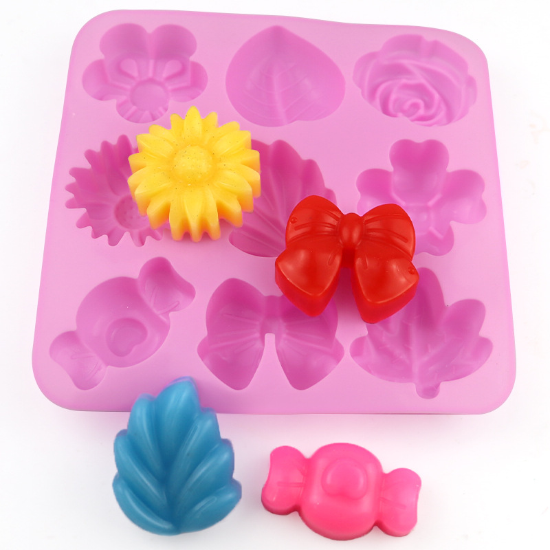 Molde de silicone rosa, folhas - Bunny Cake Mold avaliação e preço