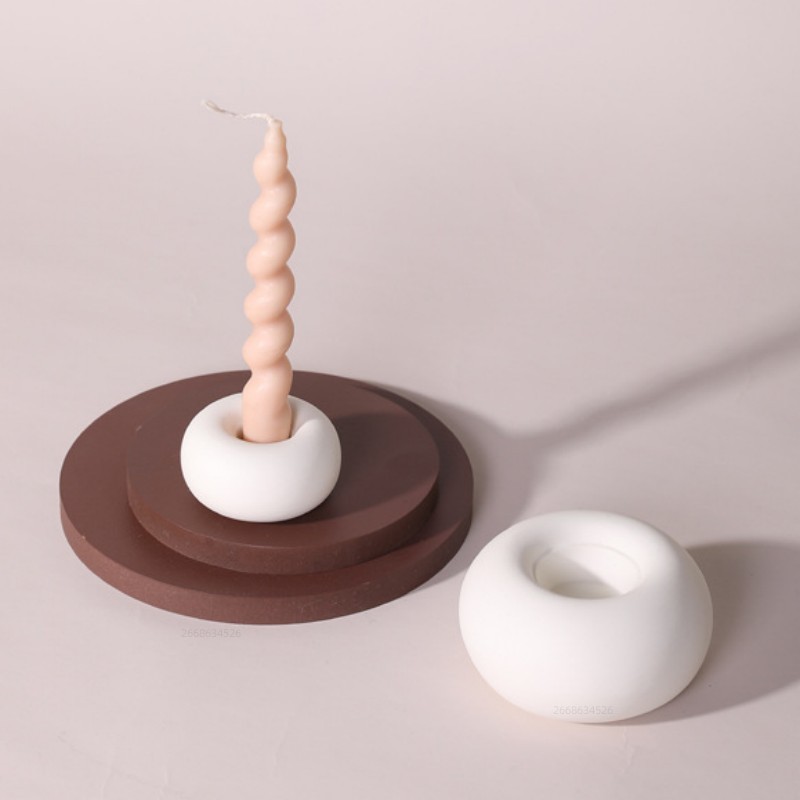 Molde circular do silicone do  - Donut Mold Silicone avaliação e preço