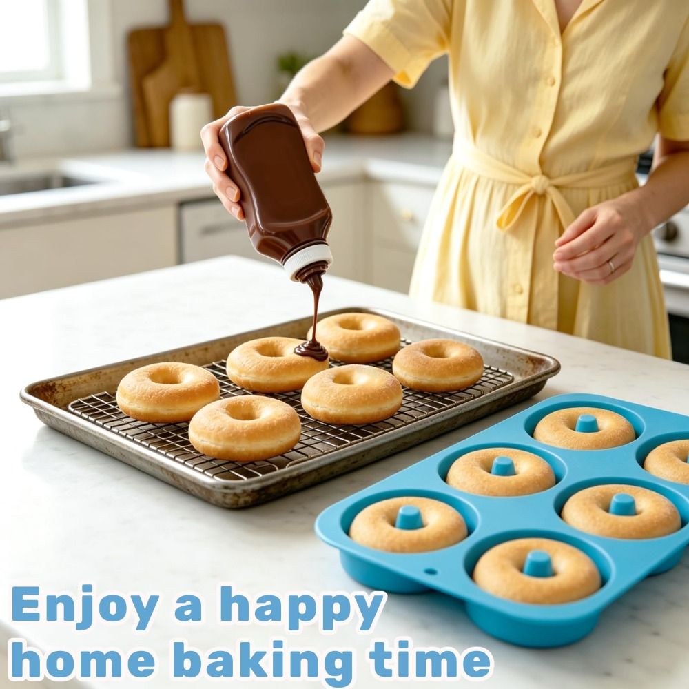 Novo Molde de Silicone para Do - Donut Mold Silicone avaliação e preço
